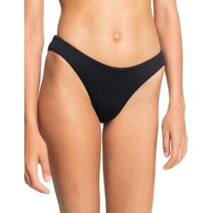 Roxy Blue High Cut Bikini Bottom Hi Leg Cheeky Swimsuit Surf Beachy Size M